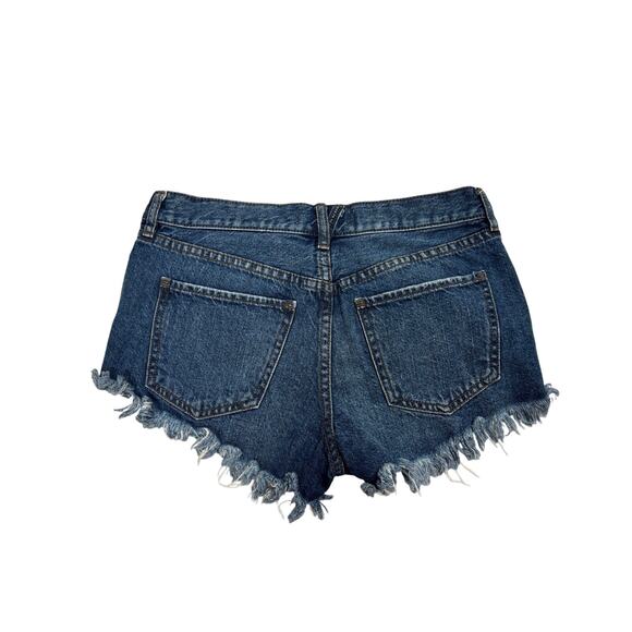 Free People High Waisted Jean Shorts - Size 25 - Picture 3 of 5